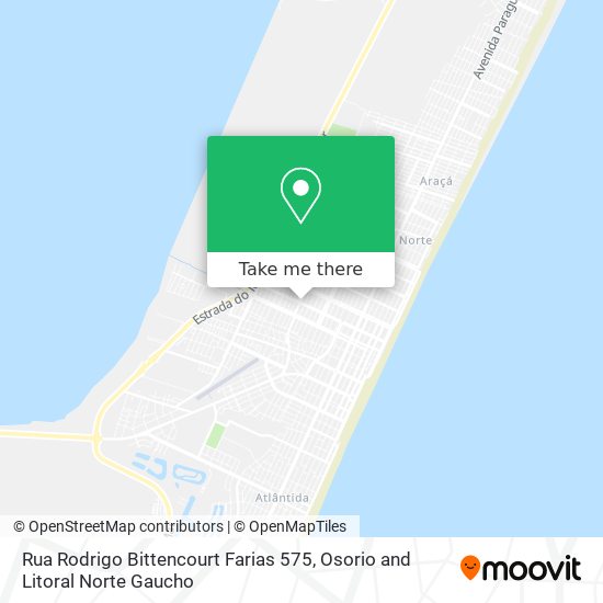 Rua Rodrigo Bittencourt Farias 575 map