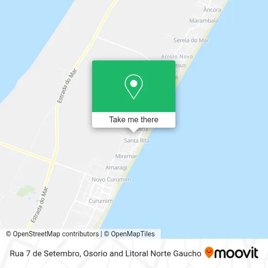 Rua 7 de Setembro map