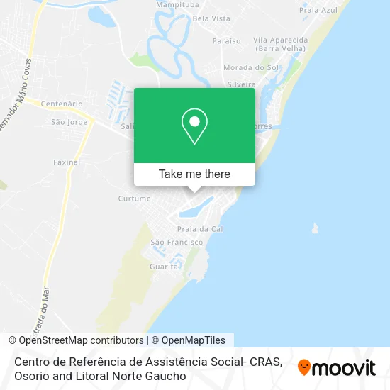 Centro de Referência de Assistência Social- CRAS map