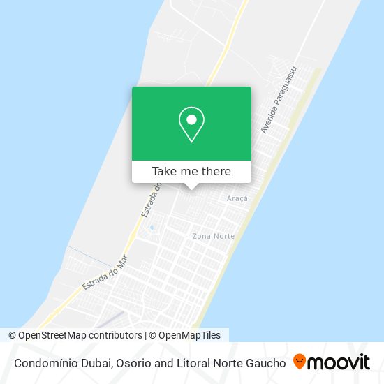 Condomínio Dubai map