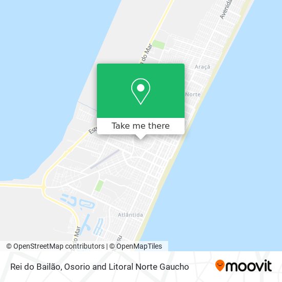 Rei do Bailão map