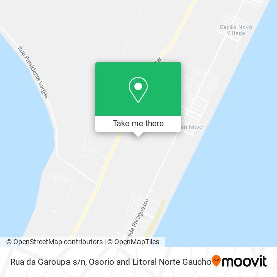 Rua da Garoupa s/n map