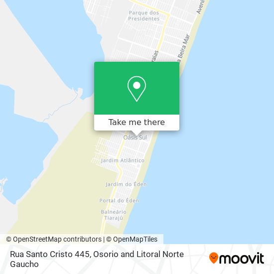 Rua Santo Cristo 445 map