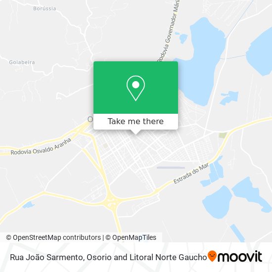 Rua João Sarmento map