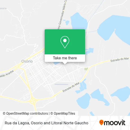 Rua da Lagoa map