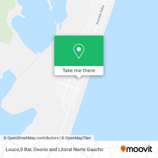 Louco,S Bar map