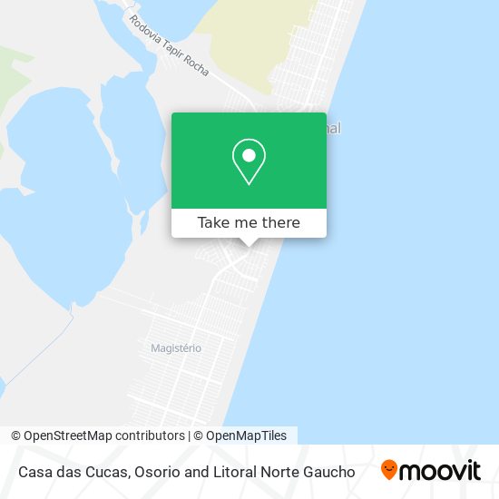 Casa das Cucas map