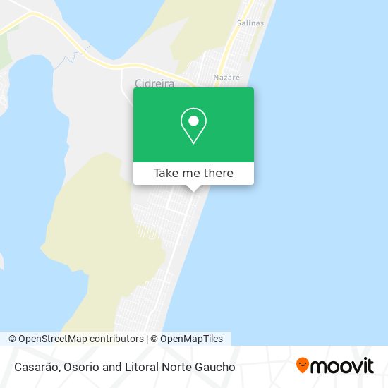 Casarão map