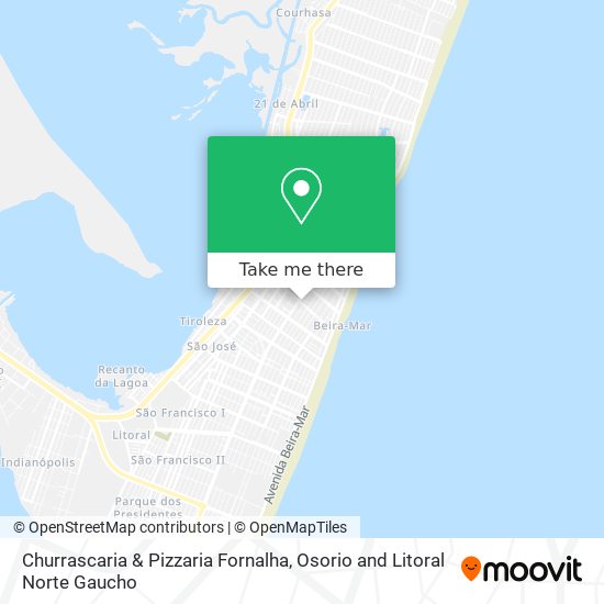 Churrascaria & Pizzaria Fornalha map