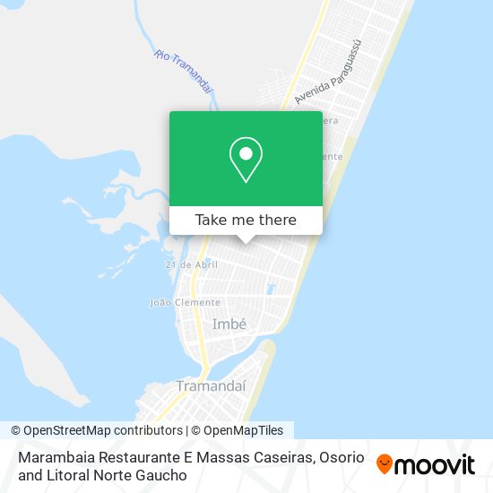 Marambaia Restaurante E Massas Caseiras map