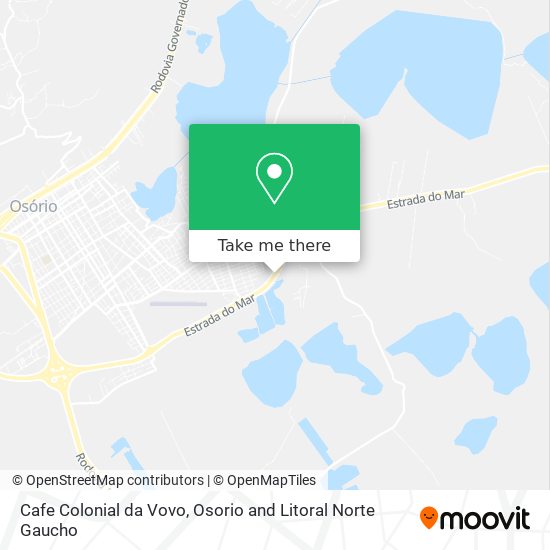 Cafe Colonial da Vovo map