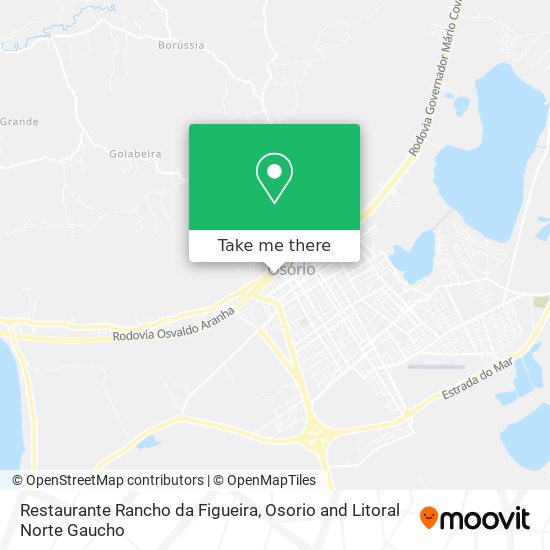 Mapa Restaurante Rancho da Figueira