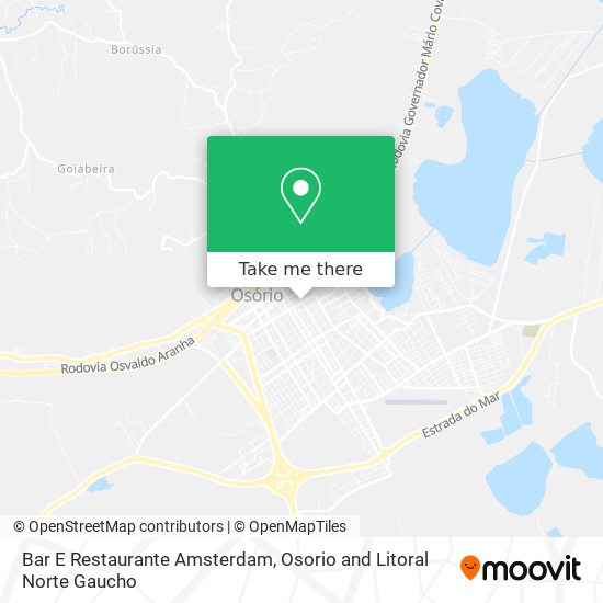 Bar E Restaurante Amsterdam map