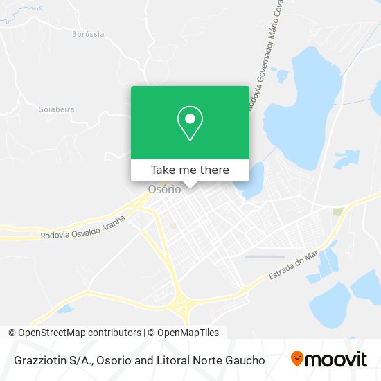 Grazziotin S/A. map