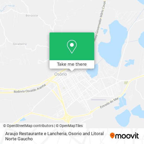 Araujo Restaurante e Lancheria map