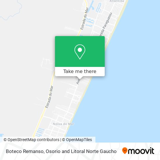 Boteco Remanso map