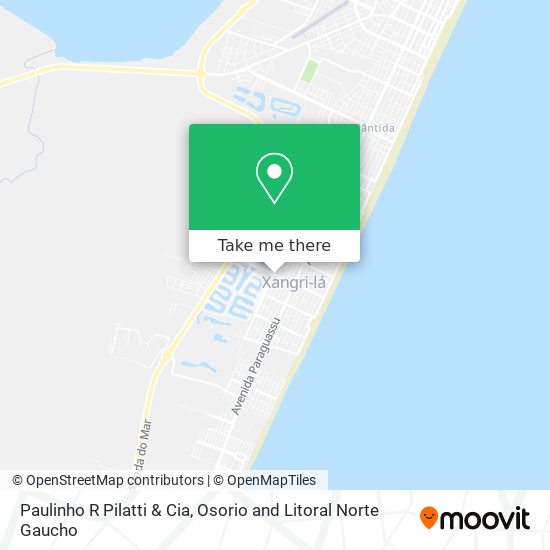 Paulinho R Pilatti & Cia map