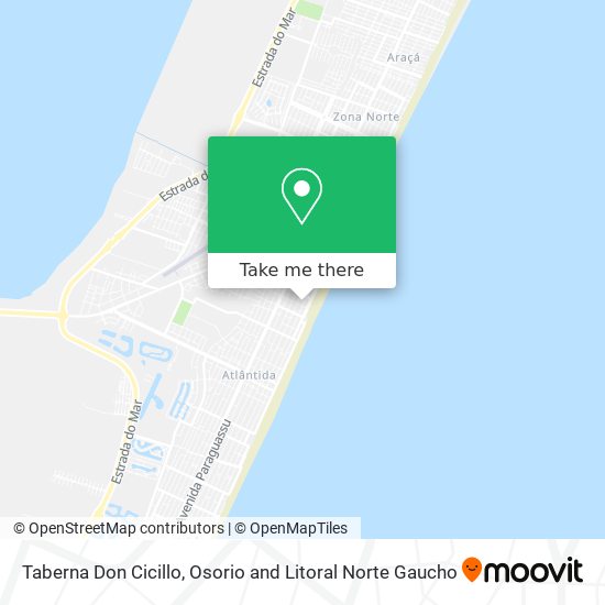 Taberna Don Cicillo map