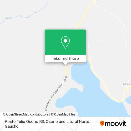 Posto Tulio Osorio RS map