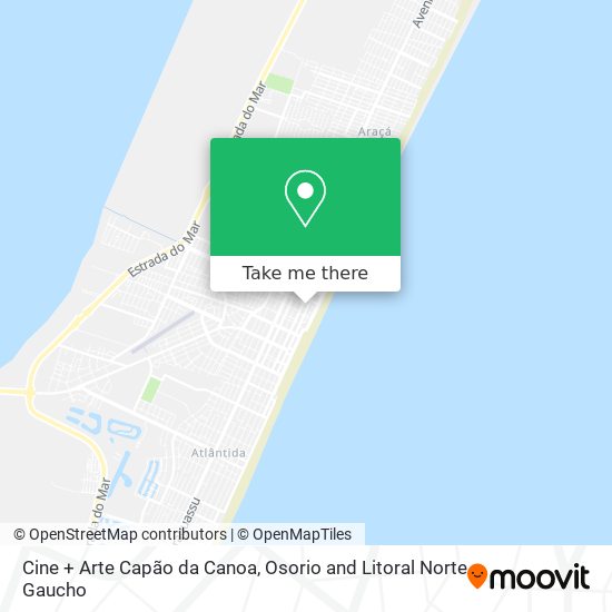 Cine + Arte Capão da Canoa map