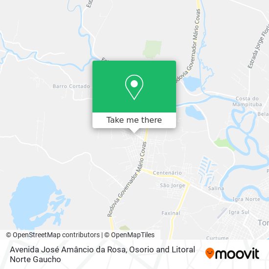 Avenida José Amâncio da Rosa map