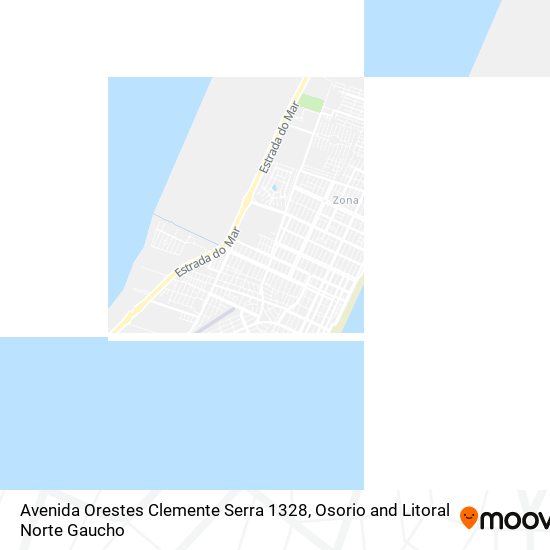 Avenida Orestes Clemente Serra 1328 map