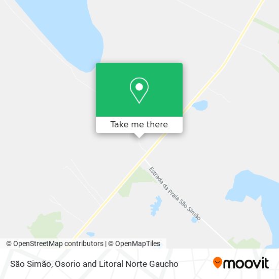 São Simão map