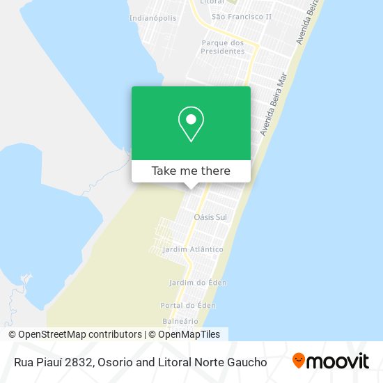 Rua Piauí 2832 map