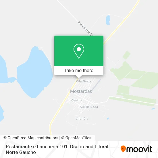 Restaurante e Lancheria 101 map