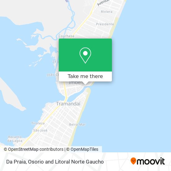 Mapa Da Praia