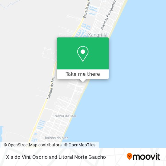 Xis do Vini map