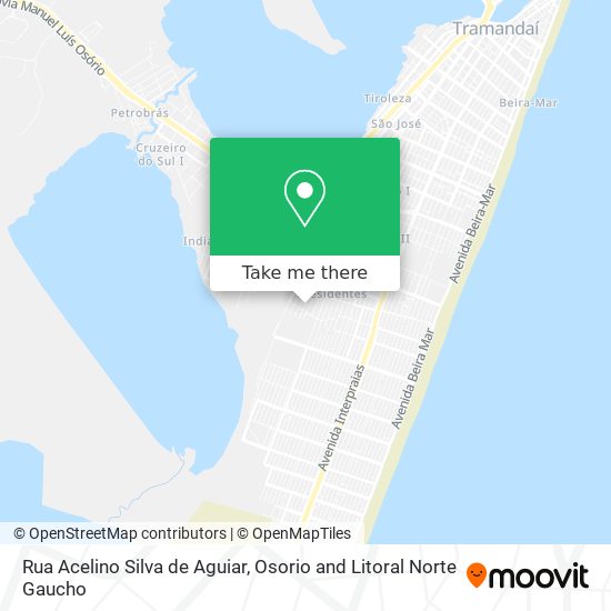 Rua Acelino Silva de Aguiar map