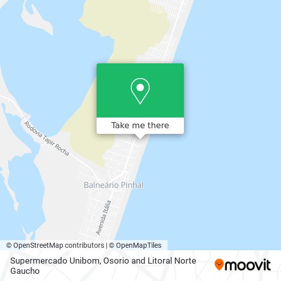 Supermercado Unibom map