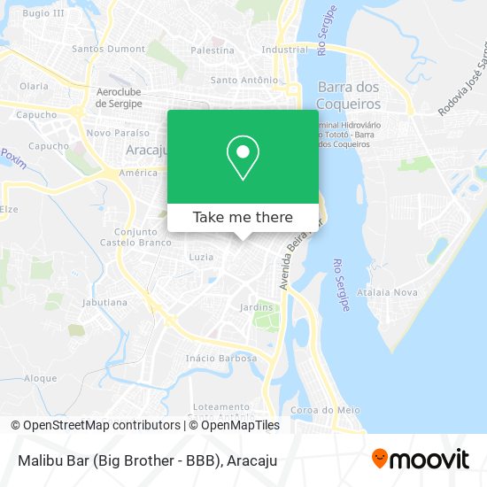 Malibu Bar (Big Brother - BBB) map