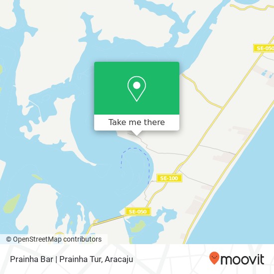 Prainha Bar | Prainha Tur map