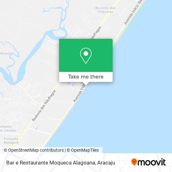 Bar e Restaurante Moqueca Alagoana map