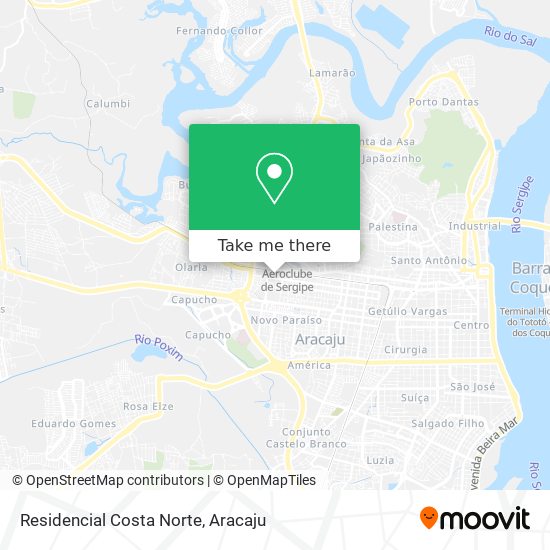 Residencial Costa Norte map