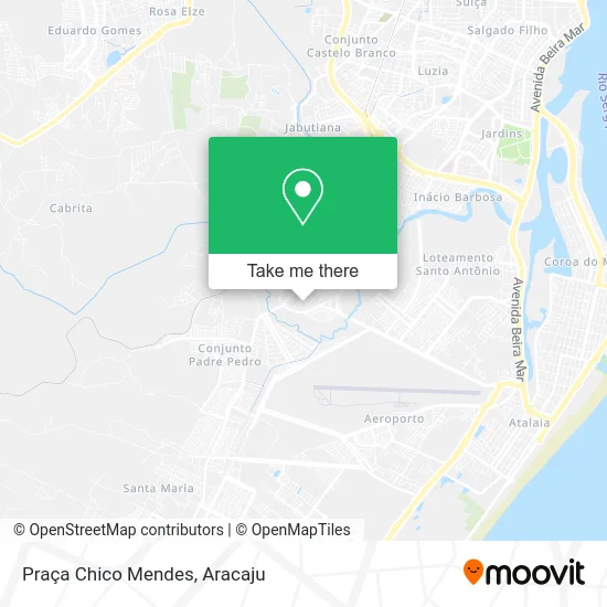 Praça Chico Mendes map