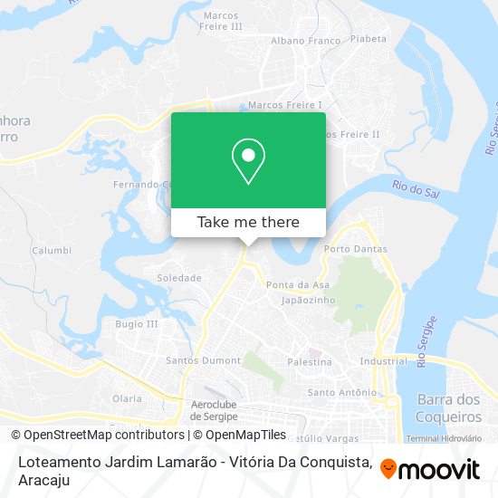 Loteamento Jardim Lamarão - Vitória Da Conquista map