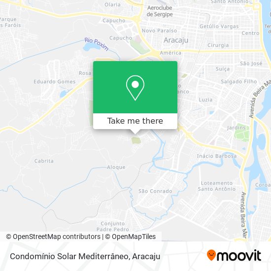 Condomínio Solar Mediterrâneo map