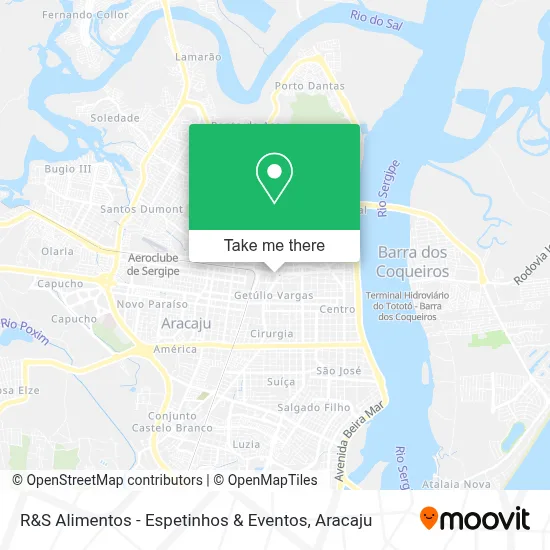 R&S Alimentos - Espetinhos & Eventos map