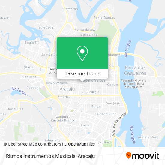 Ritmos Instrumentos Musicais map