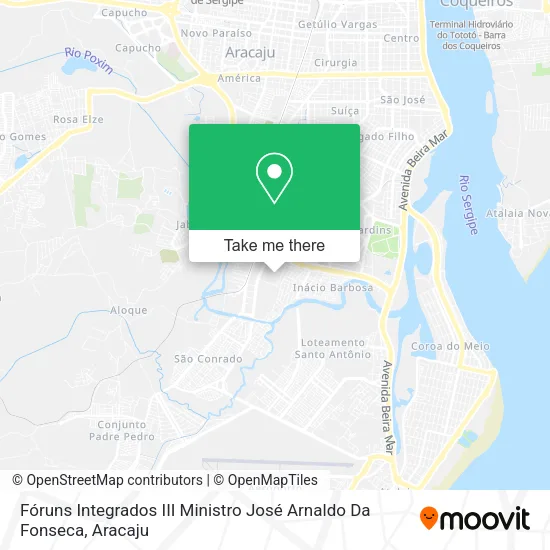 Fóruns Integrados III Ministro José Arnaldo Da Fonseca map