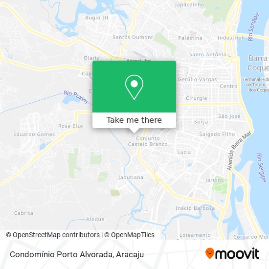 Condomínio Porto Alvorada map