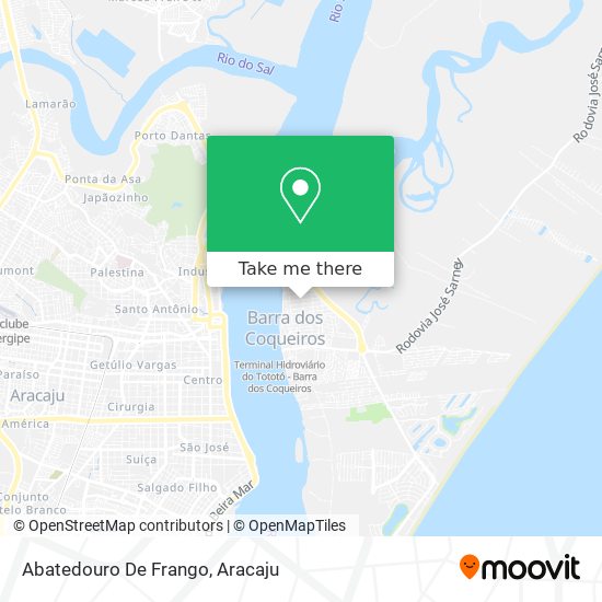 Abatedouro De Frango map