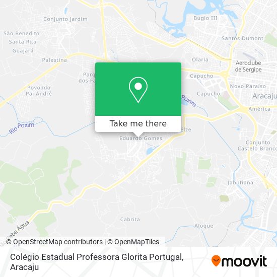 Colégio Estadual Professora Glorita Portugal map