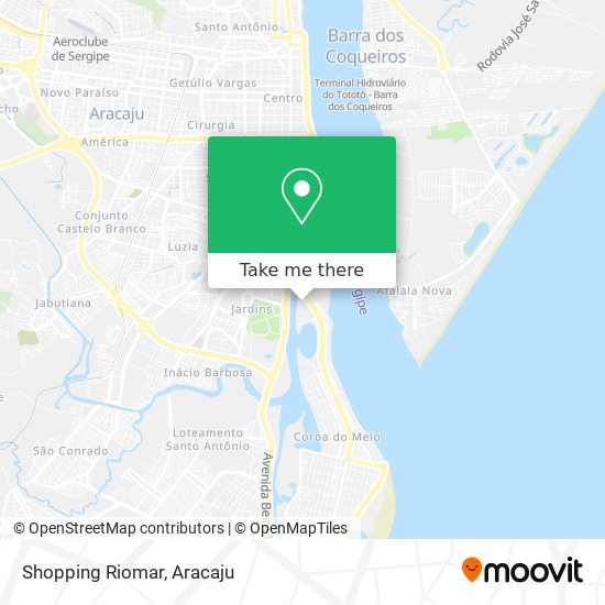 Mapa Shopping Riomar