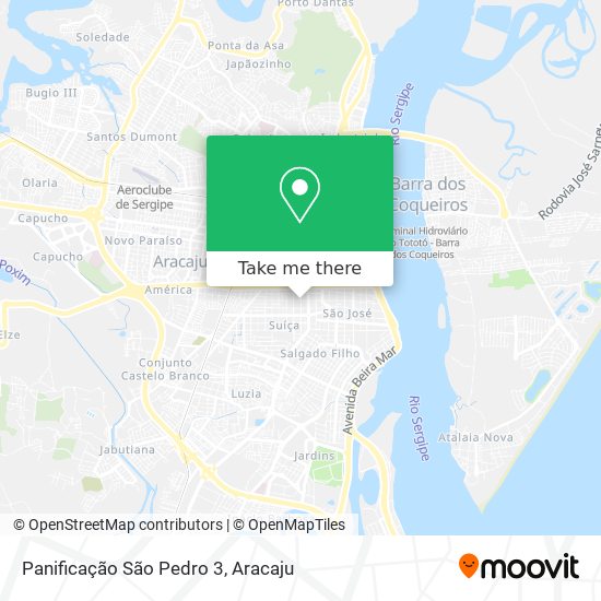 Panificação São Pedro 3 map