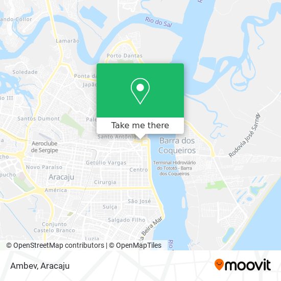 Ambev map