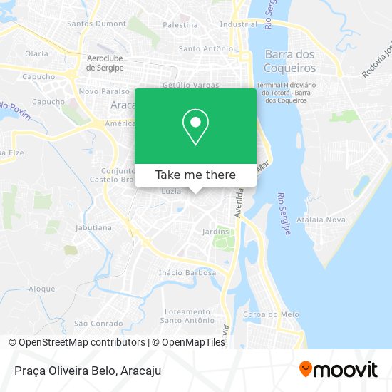 Praça Oliveira Belo map